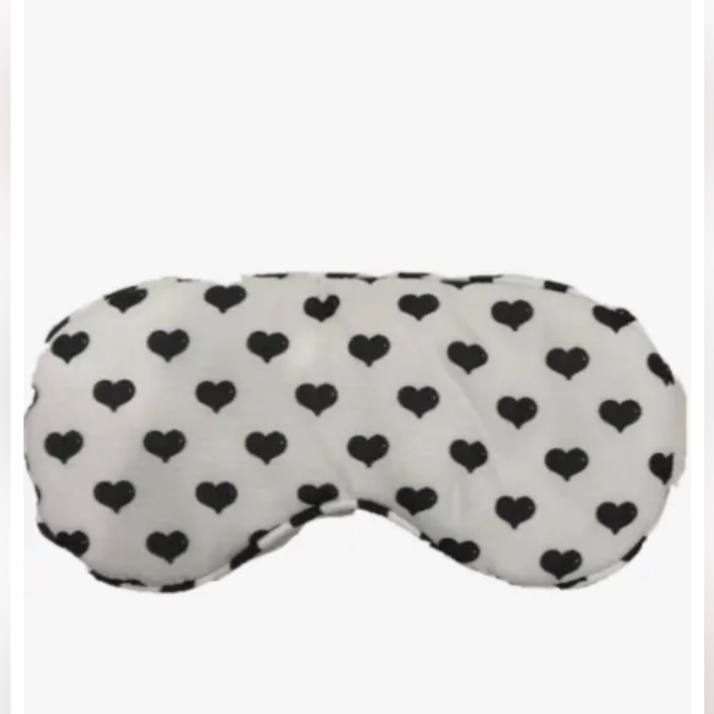 STUDIO SOLEIL Heart Print Slumber Eye Mask - Future is Female - NWT.